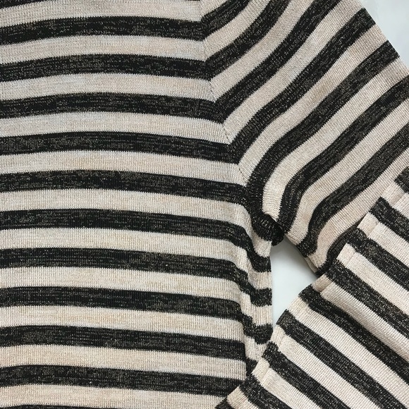 Sandro Lurex Stripped Dress - Picture 3 of 3